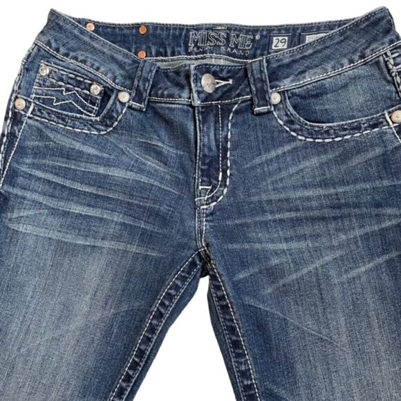 MISS ME DENIM BRAND Bootcut Jeans - Size 29 - Picture 4 of 11